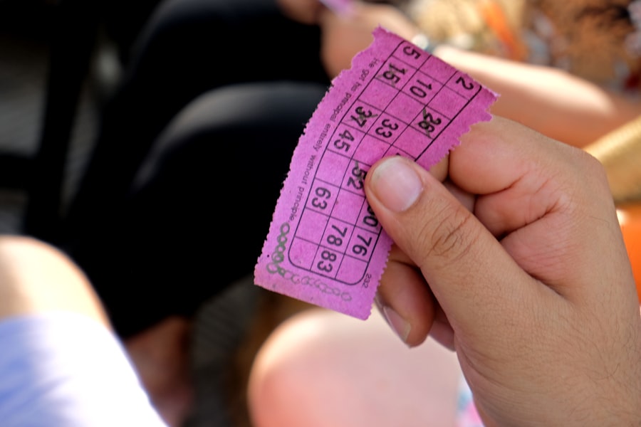 Photo Lotto ticket
